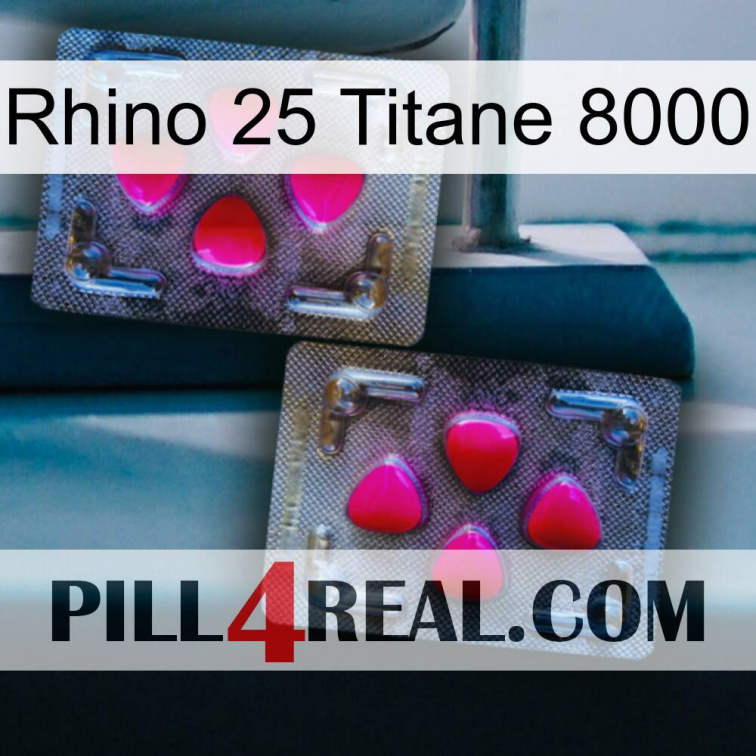 Rhino 25 Titanium 8000 15